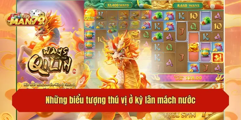 Những biểu tượng thú vị ở kỳ lân mách nước